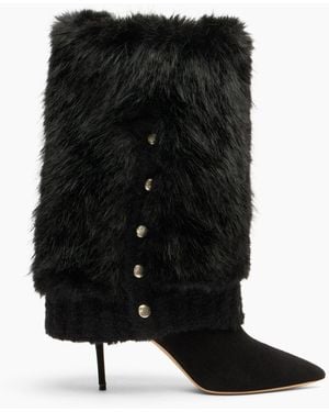 Casadei Double Face Julia High Boot - Nero