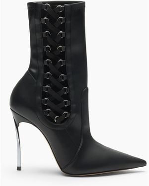 Casadei Superblade Tempest Ankle Boot - Black
