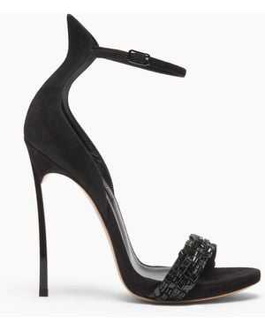Casadei Cappa Blade Godyva Sandal - Black