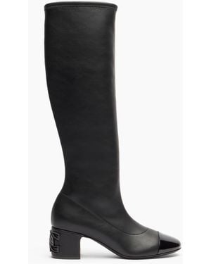 Casadei Nuova Mun To The Knee - Nero