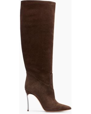 Casadei Heeled Boots - Brown