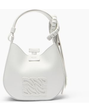 Casadei Mini Vandome Bag - White