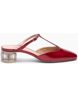 Casadei Belle Epoque Sabot - Red