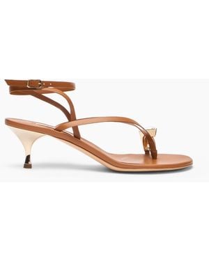 Casadei Chic Julia Kitten Sandal - Brown