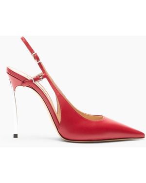 Casadei Superblade Minorca Slingback - Red