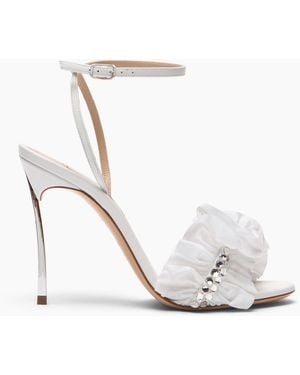 Casadei Blade Annabel Sandal - White