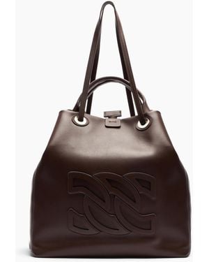 Casadei Dome Bag - Brown