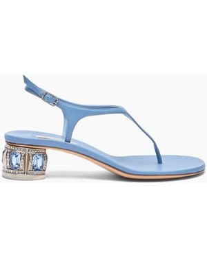 Casadei Belle Epoque Sandal - Blue