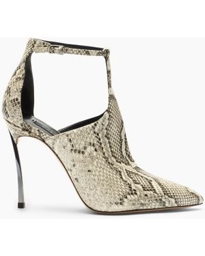 Casadei Blade Basilisco Debby Pump - Metallic