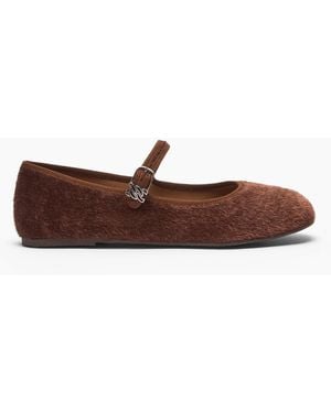 Casadei New Ballet Flat - Braun