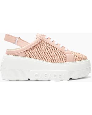 Casadei Sneakers Con Cinturino Posteriore Hanoi - Rosa