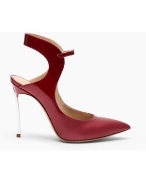 Casadei Blade Sin Samurai Pump - Red