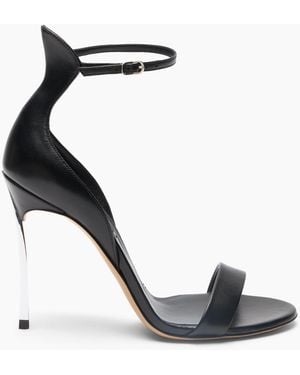 Casadei Cappa Blade Minorca Sandal - Black