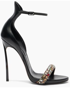 Casadei Cappa Blade Vegas Sandal - Black