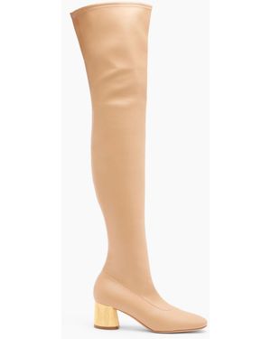 Casadei Cleo Opera Over The Knee - Neutro