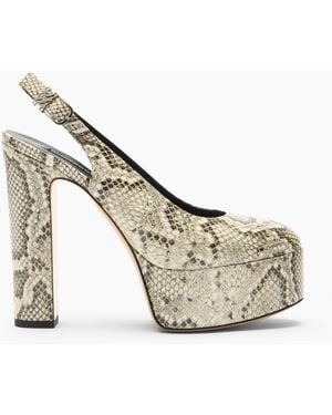 Casadei Patty Platform Basilisco Sandal - Metallic