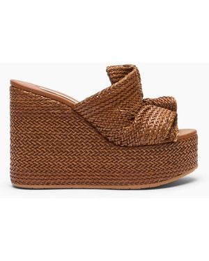 Casadei Hanoi Wedge - Brown