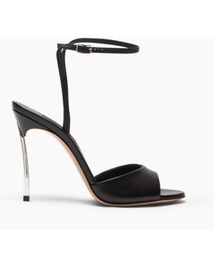 Casadei Blade Minorca Sandal - Black