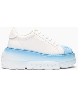 Casadei Nexus Toe Cap Sneakers - Blu