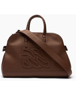 Casadei Mini Park Avenue Bag - Brown