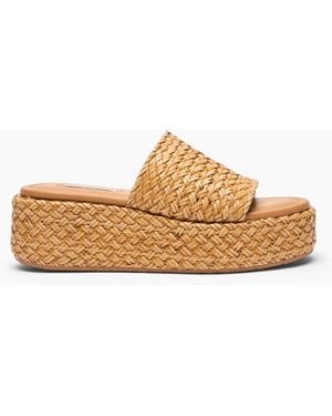 Casadei Suncity Wedge - Natural