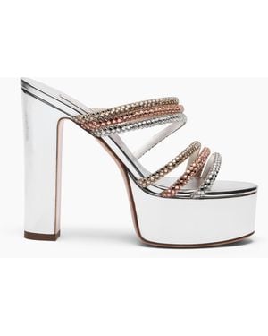Casadei Mule Patty Platform Andromeda - Bianco