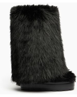 Casadei Double Face High Boot - Black