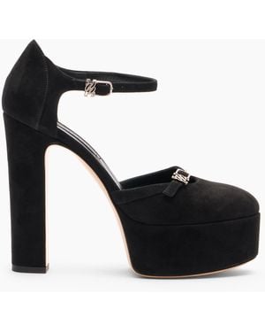 Casadei Patty Platforms - Nero