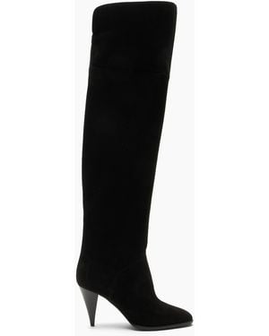 Casadei Venus Nomad Over The Knee - Black