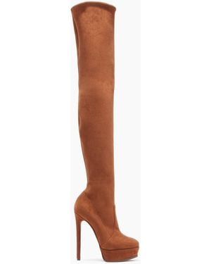 Casadei Over-Knee Boots - Brown