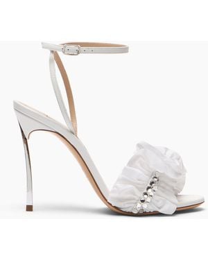Casadei Blade Annabel Sandal - White