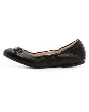 LK Bennett Sissy Elastic Ballerina Flats - Black