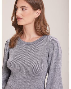 Cefinn Eva Lurex Jumper - Grey