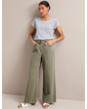 Cefinn Hayden Cotton Twill Trouser - Natural