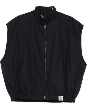 Golden Goose Gilet Con Zip - Blu