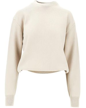 Jacquemus Maglione Girocollo - Neutro