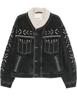 Isabel Marant Giacca Di Jeans Jackson - Nero