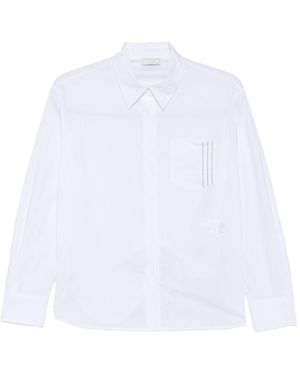 Peserico Camicia Con Perline - Bianco