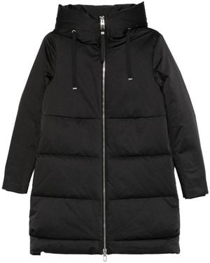 DUNO Cappotto Imbottito Con Cappuccio - Nero