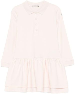 Moncler Abito Modello Polo - Rosa