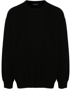 Roberto Collina Maglione Pesante - Nero