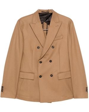 Incotex Blazer Doppiopetto - Neutro