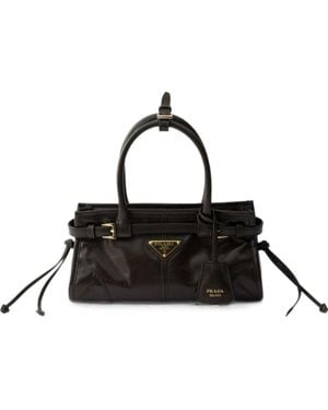 Prada Borsa Bonnie Mini - Nero