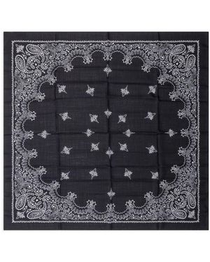 Destin Bandana Con Stampa Paisley - Nero