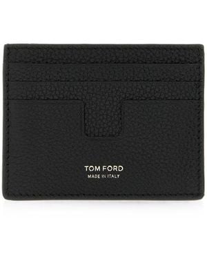 Tom Ford Portacarte T Line - Nero
