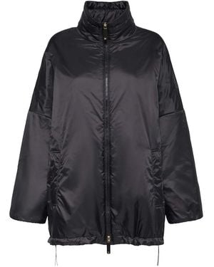 Max Mara Max Mara
Giacca Con Zip A Collo Alto - Nero