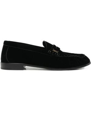 Saint Laurent Mocassini Le Loafer Morbidi - Nero