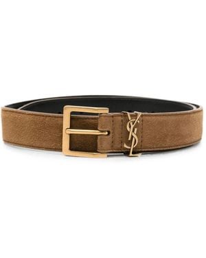 Saint Laurent Cintura Cassandre Vadim - Bianco