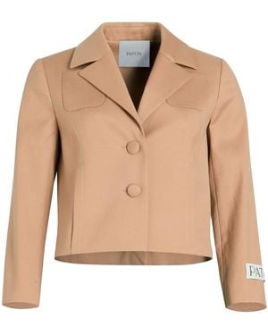 Patou Blazer Crop - Neutro