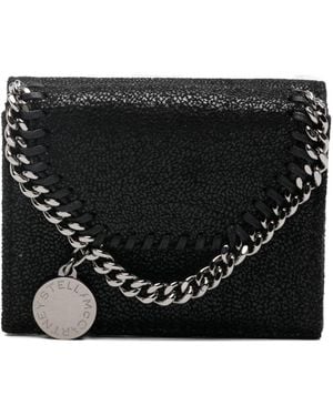 Stella McCartney Portafoglio Falabella Con Catena - Nero